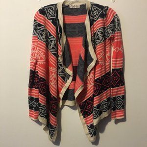 Pink Republic Open Front Sweater